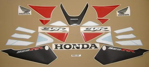 Honda CBR 929RR 2001 - Weiß/Rote Version - Dekorset