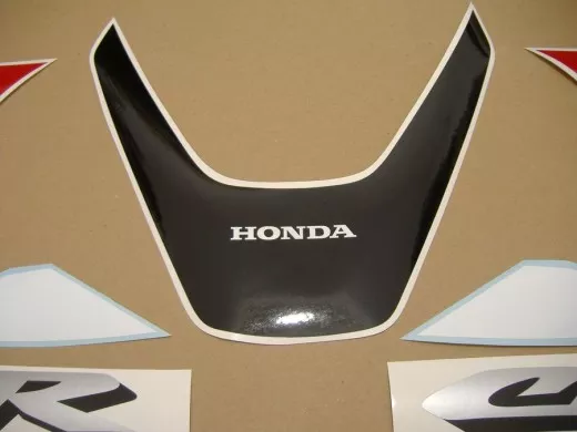 Honda CBR 929RR 2001 - Weiß/Rote Version - Dekorset