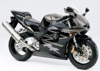 Honda CBR 954RR 2002 - Titangrey Version - Decalset