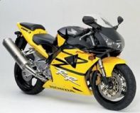 Honda CBR 954RR 2003 - Gelb/Schwarze Version - Dekorset