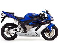 Honda CBR 1000RR 2005 - Blue/Black/Silver EU Version - Decalset