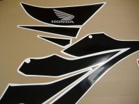 Honda CBR 1000RR 2006 - Schwarz/Rote Version - Dekorset