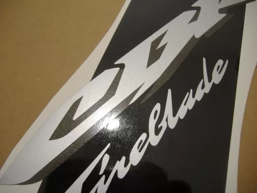 Honda CBR 1000RR 2007 - Rot/Schwarze EU Version - Dekorset