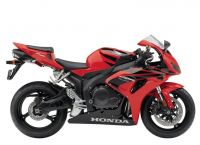 Honda CBR 1000RR 2007 - Rot/Schwarze US Version - Dekorset