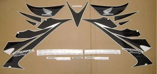 Honda CBR 1000RR 2007 - Rot/Schwarze US Version - Dekorset