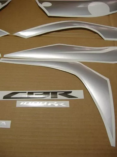 Honda CBR 1000RR 2009 - Weiße Version - Dekorset