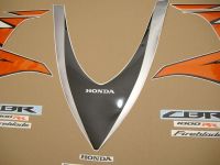 Honda CBR 1000RR 2010 - Orange/Silber Version - Dekorset