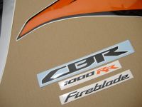 Honda CBR 1000RR 2010 - Orange/Silber Version - Dekorset