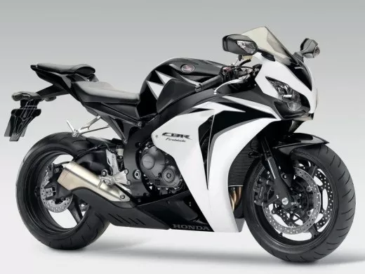 Honda CBR 1000RR 2010 - Weiß/Schwarze Version - Dekorset