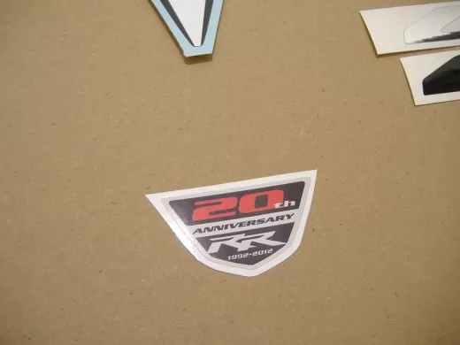 Honda CBR 1000RR 2012 - Rot/Schwarz/Weiße Version - Dekorset