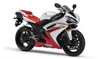 Yamaha YZF-R1 RN19 2007 - White/Red Version - Decalset