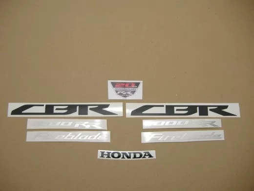 Honda CBR 1000RR 2013 - Rote Version - Dekorset