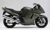 Honda CBR 1100XX 1997 - Graue Version - Dekorset