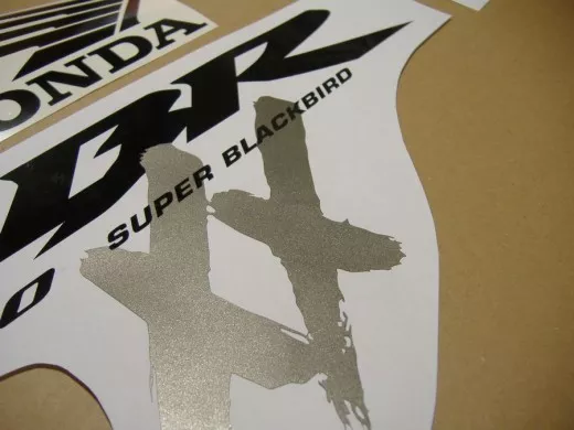 Honda CBR 1100XX 2004 - Silber Version - Dekorset