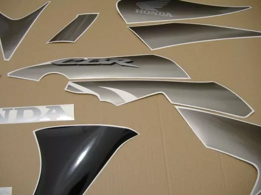 Honda CBR 125R 2008 - Schwarz/Graue Version - Dekorset