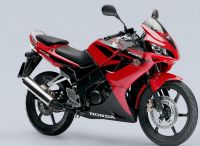 Honda CBR 125R 2008 - Rote Version - Dekorset