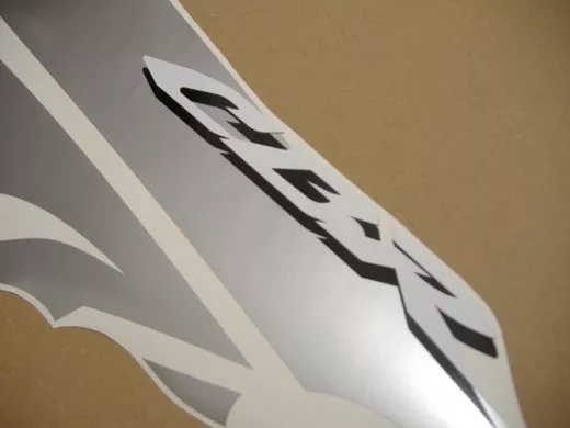 Honda CBR 125R 2009 - Schwarz/Silber Version - Dekorset