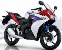 Honda CBR 150R 2012 - White/Blue Version - Decalset