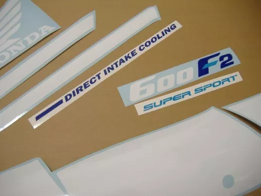 Honda CBR 600 F2 - Rot/Weiße Version - Dekorset