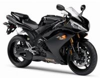 Yamaha YZF-R1 RN19 2008 - Schwarze Version - Dekorset