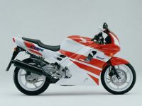 Honda CBR 600 F2 - Weiß/Rote Version - Dekorset