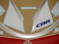 Honda CBR 600 F2 - Weiß/Rote Version - Dekorset