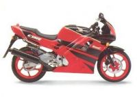 Honda CBR 600 F2 - Red/Black Version - Decalset