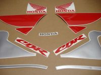 Honda CBR 600 F4 2000 - Silber/Rote Version - Dekorset