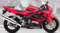 Honda CBR 600 F4i 2001 - Red Version - Decalset