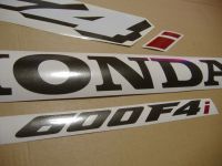 Honda CBR 600 F4i 2004 - Silber/Graue Version - Dekorset