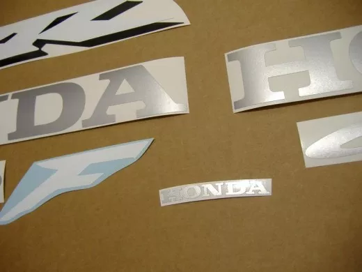 Honda CBR 600 F4 2006 - Silber/Schwarze Version - Dekorset