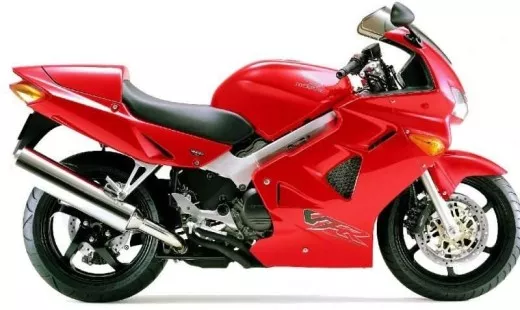 Honda VFR 800i 1998 - Rote US Version - Dekorset