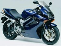 Honda VFR 800i 2002 - Darkblue Version - Decalset