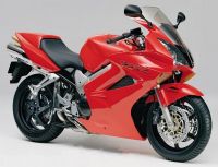 Honda VFR 800i 2002 - Red Version - Decalset