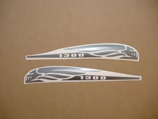 Honda VTX 1300 - Graphitgrau Tank-Dekorset