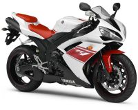 Yamaha YZF-R1 RN19 2008 - White/Red Version - Decalset