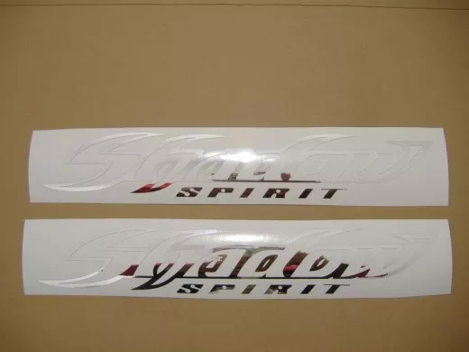 Honda Shadow Spirit - Chrome Silber Tank-Dekorset