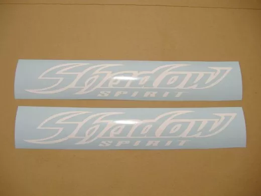 Honda Shadow Spirit - Weißes Tank-Dekorset