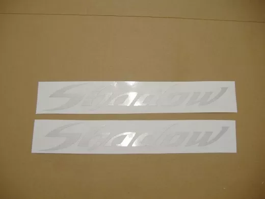 Honda Shadow - Gebürstetes Aluminium Tank-Dekorset