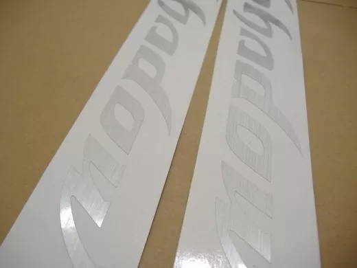 Honda Shadow - Gebürstetes Aluminium Tank-Dekorset