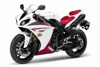 Yamaha YZF-R1 RN22 2009 - White/Red US Version - Decalset