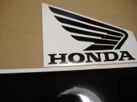 Honda CBR 600 F4i 2002 - Silber/Schwarze Version - Dekorset