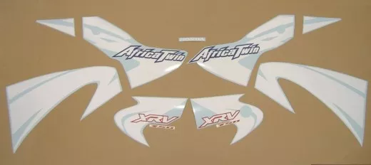 Honda XRV 750 Africa Twin 2002 - Blau/Rote Version - Dekorset