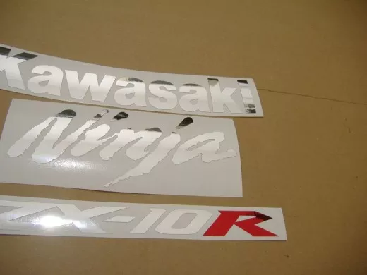 Kawasaki ZX-10R 2006 - Schwarze Version - Dekorset