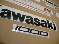 Kawasaki ZX-10R 2013 - Rote ABS Version - Dekorset