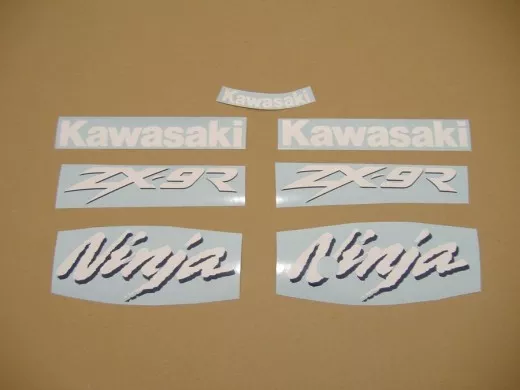 Kawasaki ZX-9R 1999 - Grüne Version - Dekorset