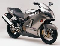 Kawasaki ZX-12R 2003 - Silber Version - Dekorset