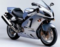 Kawasaki ZX-12R 2004 - Silver Version - Decalset