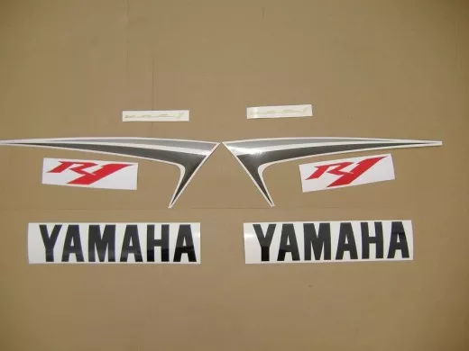 Yamaha YZF-R1 RN22 2009 - Weiß/Rote EU Version - Dekorset