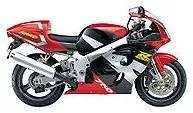 Suzuki GSX-R 750 1997 - Rot/Schwarz/Silber Version - Dekorset